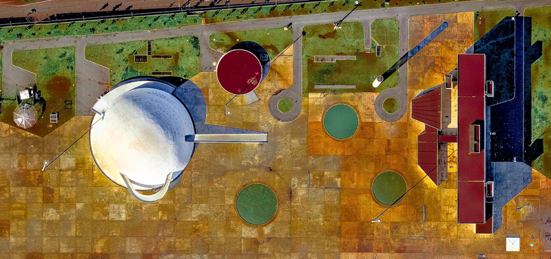 Illustration for article titled These Stunning Geometric Patterns Were Created From Google Earth Images